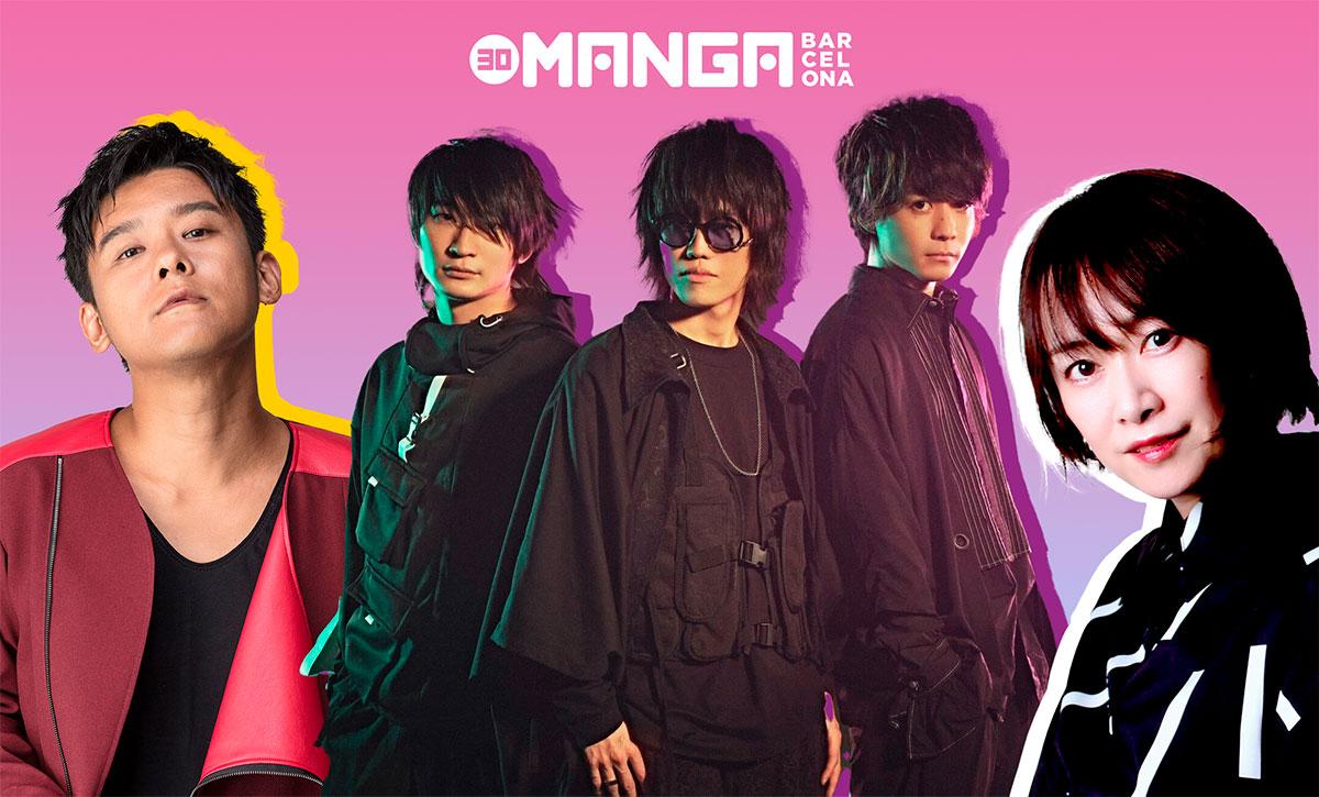 LA MEJOR MÚSICA DE ANIME SE DA CITA EN EL 30 MANGA BARCELONA: MAKI OTSUKI, BURNOUT SYNDROMES Y CODA EN CONCIERTO