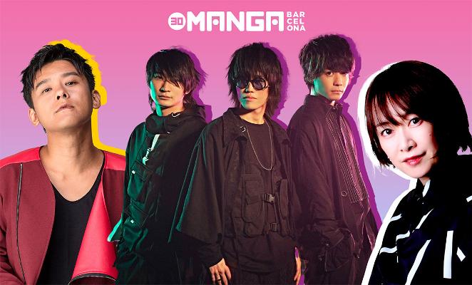 BURNOUT SYNDROMES, MAKI OTSUKI AND CODA WILL PERFORM IN SPAIN THIS DECEMBER AT 30TH MANGA BARCELONA
