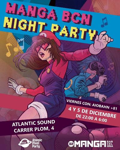 MANGA BARCELONA I ATOMIC PIXEL PARTY ANUNCIEN AIOBAHN +81 COM A ARTISTA CONVIDAT