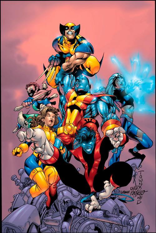 Portada de Carlos Pacheco, Tim Townsend (tintas) y Liquid! (color)<br> X-Men vol.2 #80 USA<br> © 2023 Marvel. All Rights Reserved.<br> Cortesía de Panini Comics