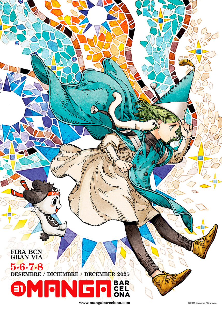 Poster 31 Manga Barcelona - 白浜 鴎