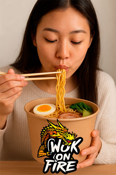 RAMEN BY WOK ON FIRE